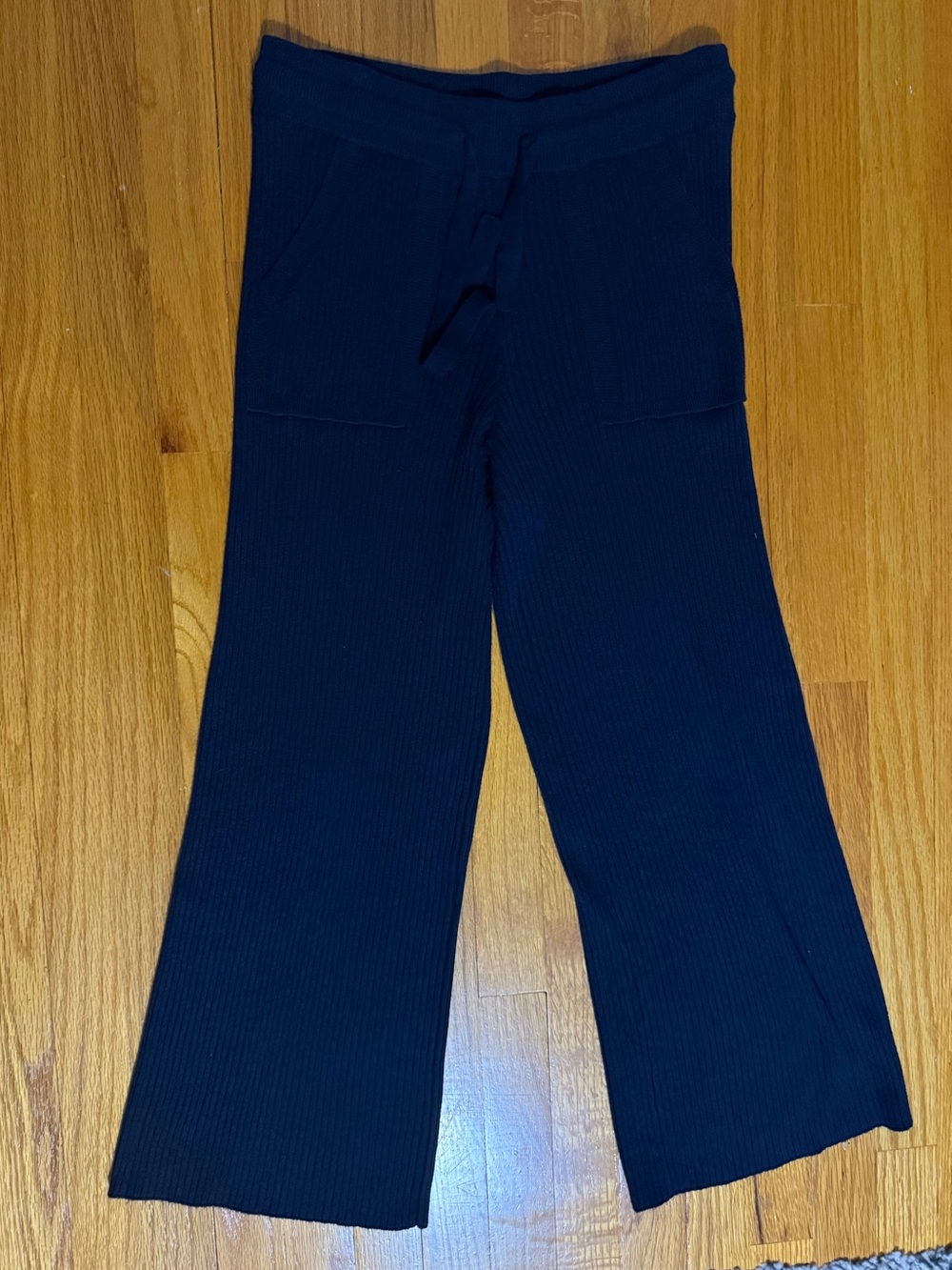 Splendid Ribbed Knit Wide Leg Pants size m